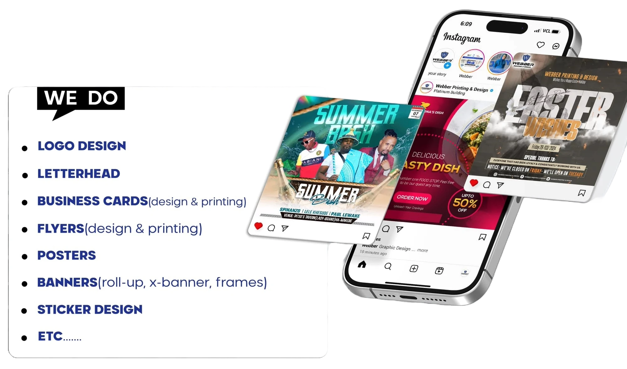 webber printing services